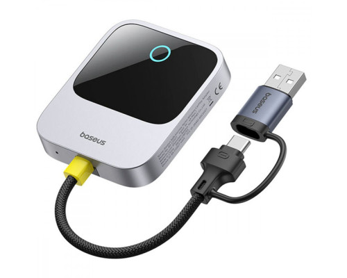 Бездротовий адаптер Baseus SafeJourney Series CarPlay space gray 2003000266924 6932172662851