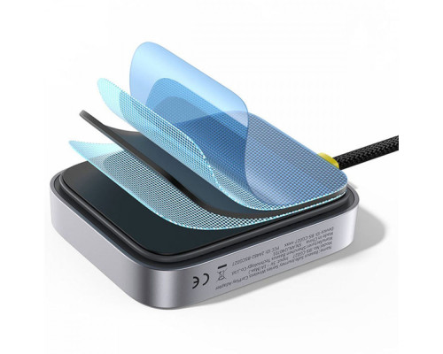 Бездротовий адаптер Baseus SafeJourney Series CarPlay space gray 2003000266924 6932172662851