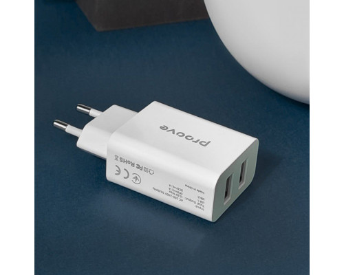 МЗП Proove Rapid 10.5W (2USB) white