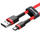 Кабель Baseus Cafule Micro USB Cable 2.0A (3m) red/black