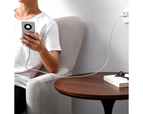 Кабель Baseus Superior Series Fast Charging Data Type-C 100W (2m) white 2001001257569 6932172631994