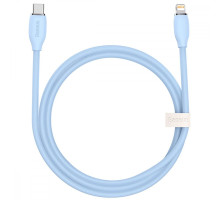 Кабель Baseus Foamed Silicone Fast Charging Type-C to Lightning 20W (1m) blue 2003000288841 6932172693909
