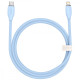 Кабель Baseus Foamed Silicone Fast Charging Type-C to Lightning 20W (1m) blue 2003000288841 6932172693909