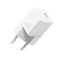 МЗП Baseus GaN5S Fast Charger 20W (1 Type-C) white 2001001831004 6932172648831
