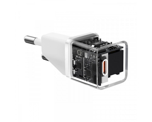МЗП Baseus GaN5S Fast Charger 20W (1 Type-C) white 2001001831004 6932172648831