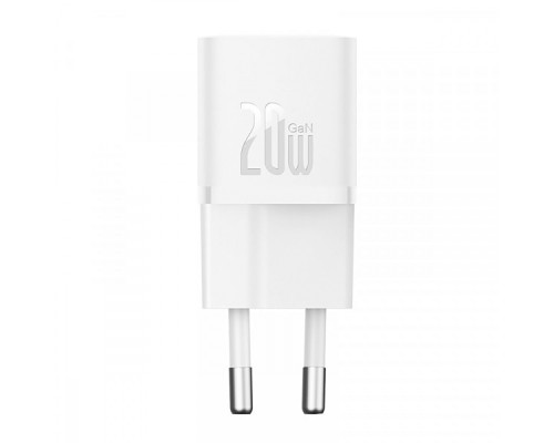 МЗП Baseus GaN5S Fast Charger 20W (1 Type-C) white 2001001831004 6932172648831