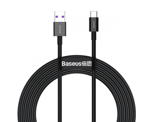 Кабель Baseus Superior Series Fast Charging Type-C PD 66W (2m) black