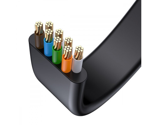 Кабель Baseus High Speed Six types of RJ45 Gigabit network (2m) black 2001000965243 6932172611316