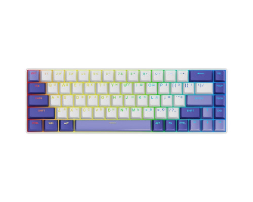 Дротова магнітна клавіатура Proove Gaming Cyrex (Ukraine Layout) white/purple 2003000343052 6901116126216