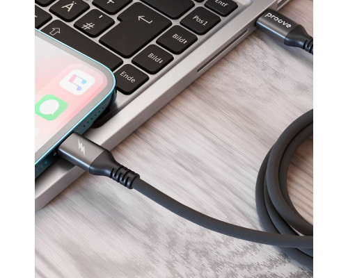 Кабель Proove ReGen Silicone Type-C to Lightning 27W (2m) white 2003000244250 6901111793444