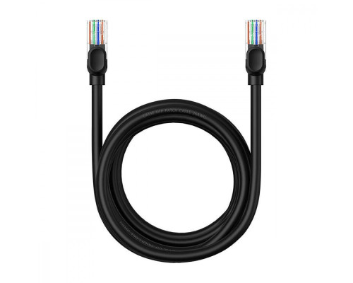 Кабель Baseus High Speed CAT5 Gigabit Ethernet RJ45 (2m) black 2001001727468 6932172637033