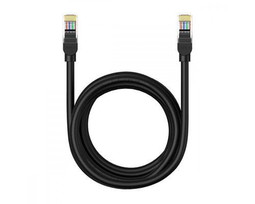 Кабель Baseus High Speed CAT5 Gigabit Ethernet RJ45 (2m) black 2001001727468 6932172637033