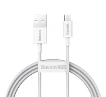 Кабель Baseus Superior Series Fast Charging Micro USB 2A (1m) white 2001000387199 6953156208490