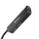 Перехідник AUX Baseus L52 Lightning to 2xLightning + 3.5mm black