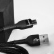 Кабель Proove Weft Micro USB 2.4A (1m) black