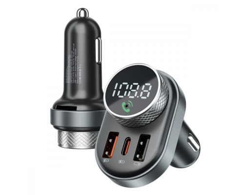 АЗП Proove FM Launcher Sound Link 30W (PD+QC3.0) Type-C+USB black