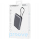 Портативна Батарея Proove Moon Rock 2 in 1 22.5W 10000mAh gray 2003000231946 6901113195949