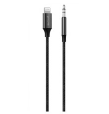 Кабель AUX Proove SoundTrack Lightning to 3.5mm (1m) black