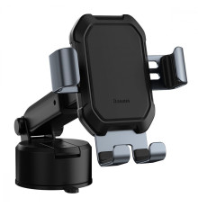 Тримач в машину Baseus Tank Gravity Car Mount With Suction Base black