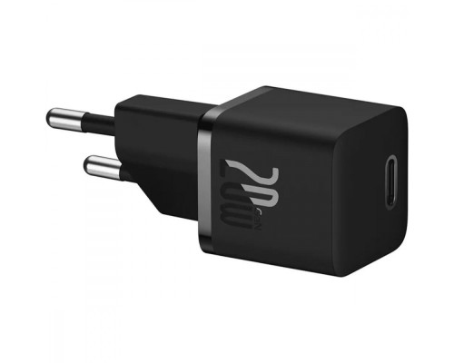 МЗП Baseus GaN5 Mini Fast Charger Type-C 20W (With Clable Type-C to Type-C 100W 1m) white 2003000172096 6932172654511