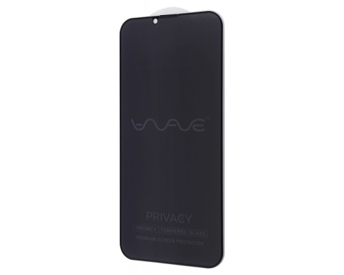 Захисне скло WAVE Privacy iPhone 13 Pro Max/14 Plus black