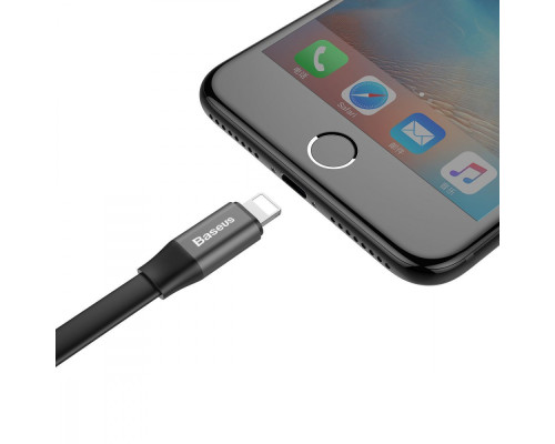 Кабель Baseus Nimble Lightning 2.0A (0.23m) black/red