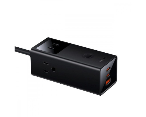 Мережевий фільтр Baseus PowerCombo Digital PowerStrip 3AC+1U+2C 40W (1.5m) black 2001001739829 6932172613167