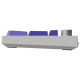 Бездротова клавіатура Proove Gaming Slicker Pro (Ukraine Layout) white/purple 2003000315660 6901114795681