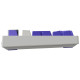 Бездротова клавіатура Proove Gaming Slicker Pro (Ukraine Layout) white/purple 2003000315660 6901114795681
