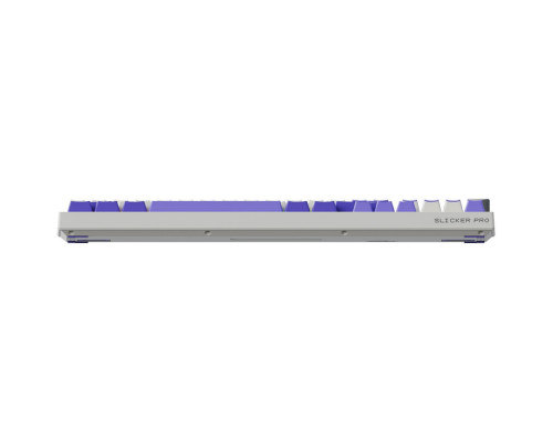 Бездротова клавіатура Proove Gaming Slicker Pro (Ukraine Layout) white/purple 2003000315660 6901114795681