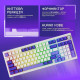 Бездротова клавіатура Proove Gaming Slicker Special Edition (Ukraine Layout) white 2003000266986 6901111800418