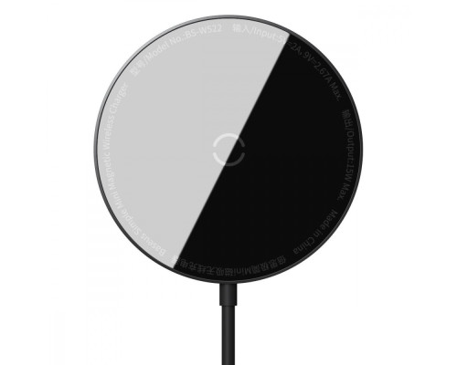 Бездротовий ЗП Baseus Simple Mini Magnetic 15W black