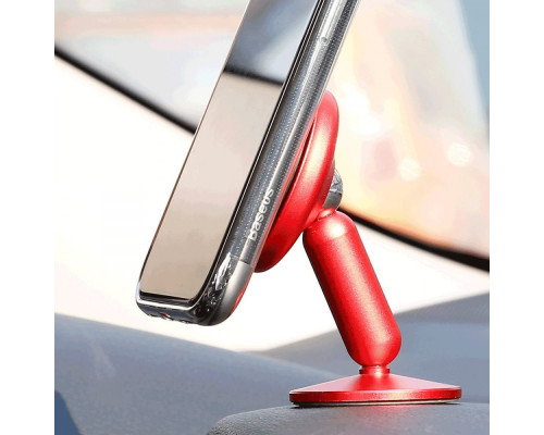 Автомобільний тримач Baseus Bullet An On-Board Magnetic Bracket red