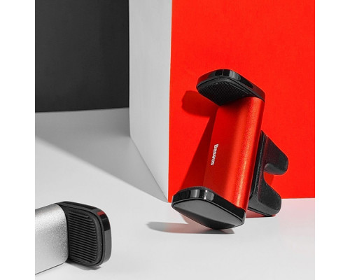 Автомобільний тримач Baseus Steel Cannon Air Outlet Car Mount red
