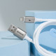 Кабель Proove Flex Metal Micro USB 2.4A (1m) white