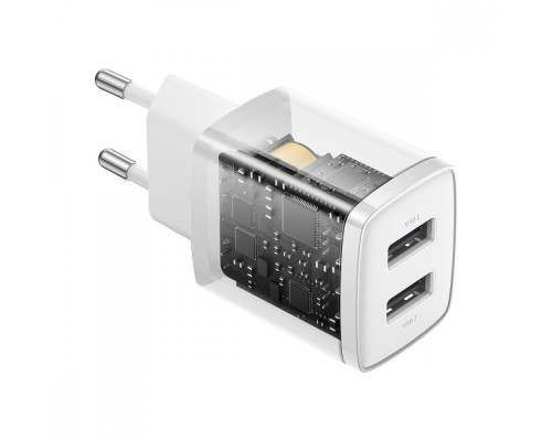 МЗП Baseus Compact 10,5W (2 USB) white