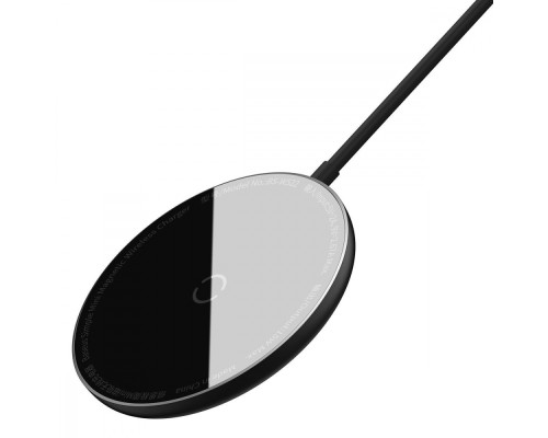 Бездротовий ЗП Baseus Simple Mini Magnetic 15W black