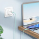 Кабель Hoco U111 Transparent Discovery Type-C to Lightning (1.2m) blue