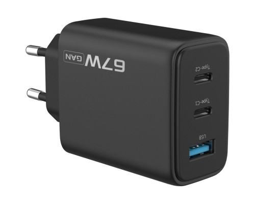 МЗП Proove Silicone Power 2 67W (2*Type-C+USB) white 2003000320138 6901115473571