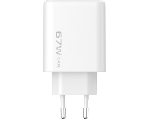 МЗП Proove Silicone Power 2 67W (2*Type-C+USB) white 2003000320138 6901115473571