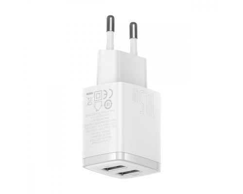 МЗП Baseus Compact 10,5W (2 USB) white