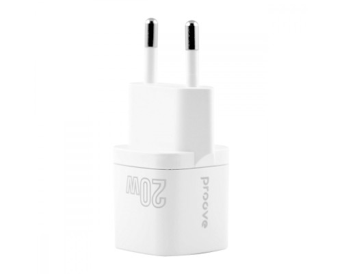 МЗП Proove Silicone Power 20W (Type-C) white