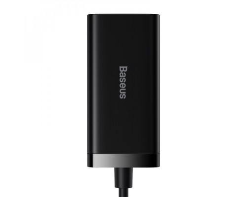 МЗП Baseus GaN3 Pro 100W (2 Type-C + 2 USB) black