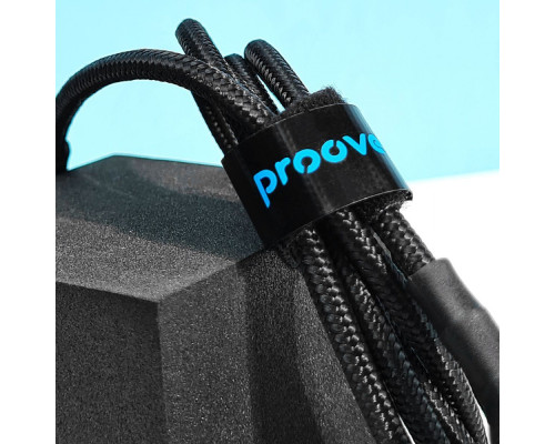 Кабель Proove Weft Micro USB 2.4A (1m) black