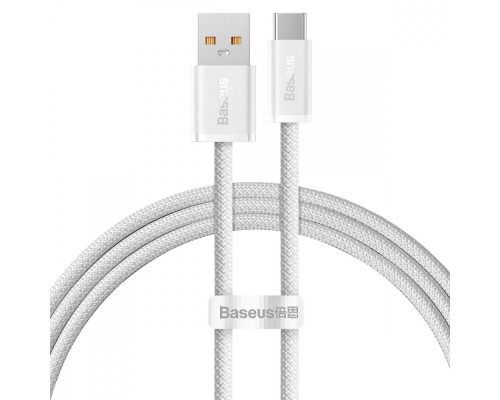Кабель Baseus Dynamic Series Fast Charging Type-C 100W (1m) white 2001000810284 6932172607456