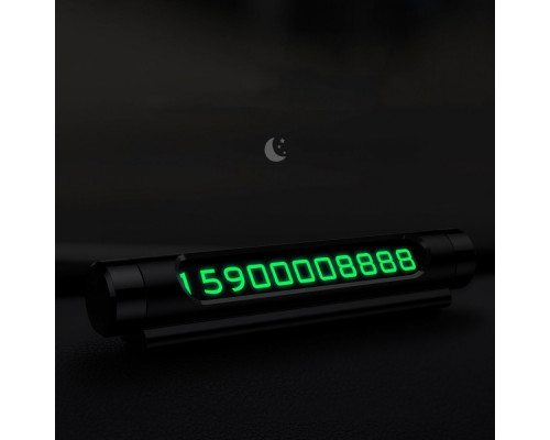 Паркувальна Карта Baseus Temporary Parking Number Card silver