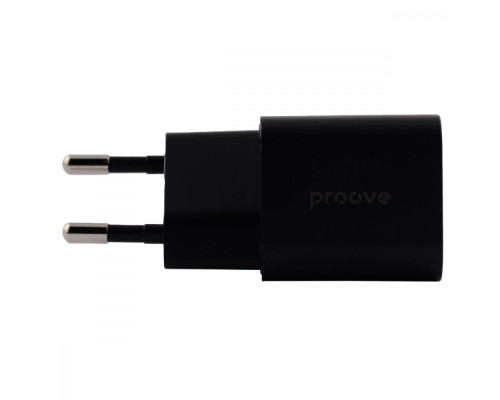 МЗП Proove Silicone Power Plus 20W (Type-C + USB) black