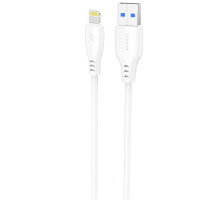 Кабель Proove Simple Silicone USB to Lightning 2.4A (2m) white 2003000244090 6901115342310