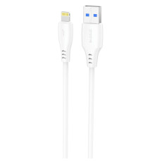 Кабель Proove Simple Silicone USB to Lightning 2.4A (2m) white 2003000244090 6901115342310