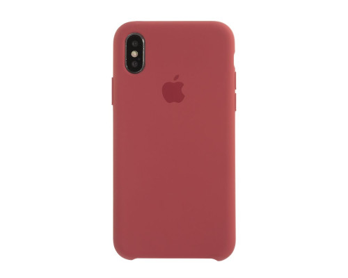 Чохол Original для iPhone X/Xs Copy Колір 37, Rose red 2000000574530